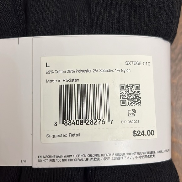 Nike Everyday Crew Cotton Cushioned Socks 6 Pack - Picture 14 of 17